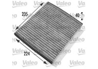 Filter, interior air CLIMFILTER PROTECT 698778 Valeo