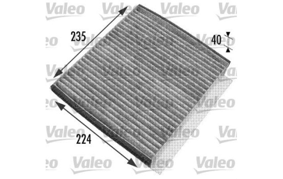 Filter, interior air CLIMFILTER PROTECT 698778 Valeo