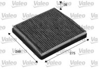 Filter, interior air CLIMFILTER PROTECT 715512 Valeo