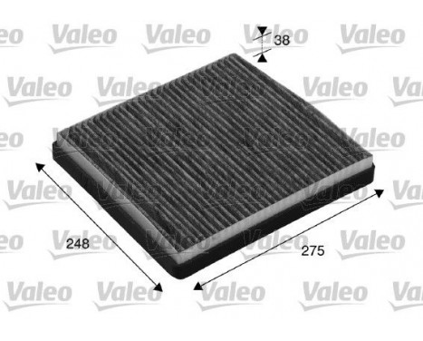 Filter, interior air CLIMFILTER PROTECT 715512 Valeo