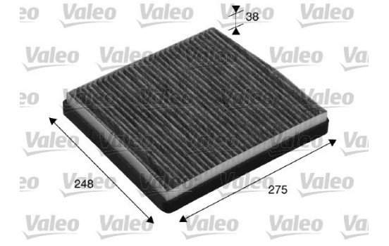 Filter, interior air CLIMFILTER PROTECT 715512 Valeo