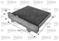 Filter, interior air CLIMFILTER PROTECT 715622 Valeo