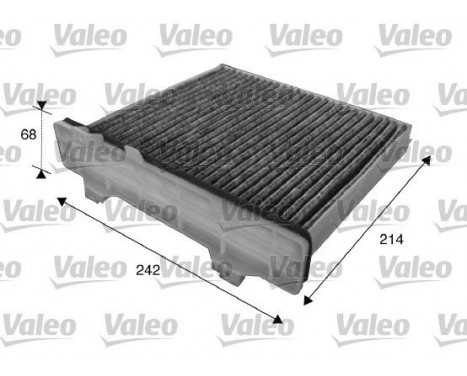 Filter, interior air CLIMFILTER PROTECT 715622 Valeo