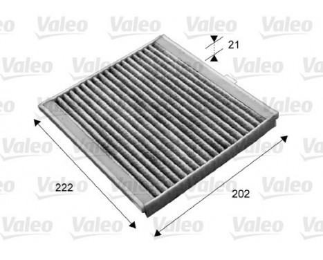 Filter, interior air CLIMFILTER PROTECT 715676 Valeo