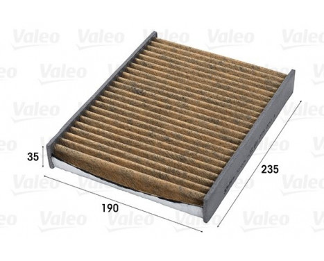 Filter, interior air CLIMFILTER SUPREME 701004 Valeo