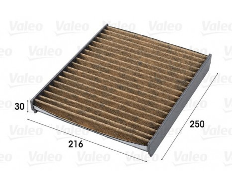 Filter, interior air CLIMFILTER SUPREME 701009 Valeo