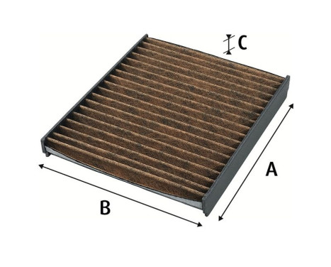 Filter, interior air CLIMFILTER SUPREME 701009 Valeo, Image 5