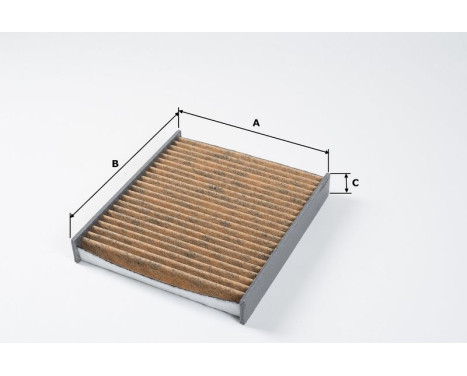 Filter, interior air CLIMFILTER SUPREME 701011 Valeo, Image 5