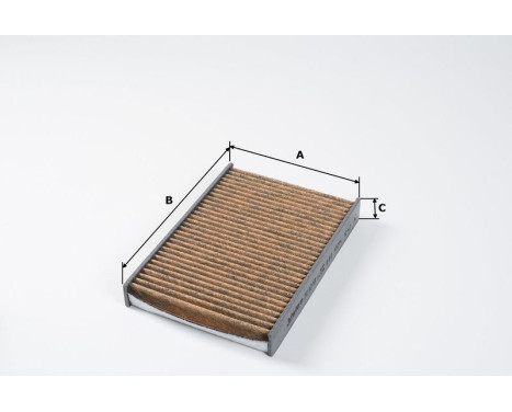 Filter, interior air CLIMFILTER SUPREME 701018 Valeo, Image 5