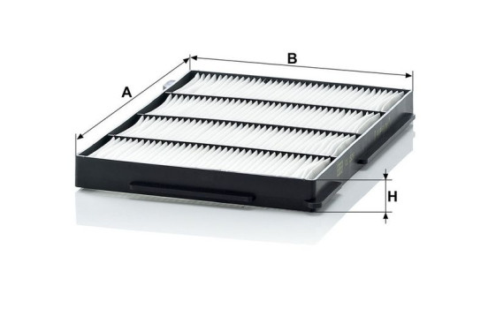 Filter, interior air CU 1526 Mann, Image 3