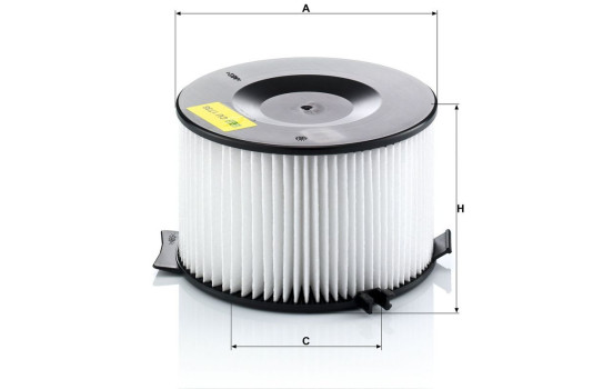 Filter, interior air CU 1738 Mann, Image 4