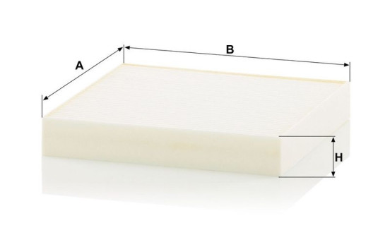 Filter, interior air CU 18 009 MANN-FILTER, Image 3