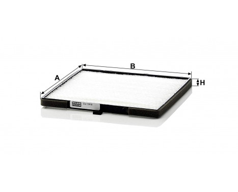 Filter, interior air CU 1910 Mann, Image 2