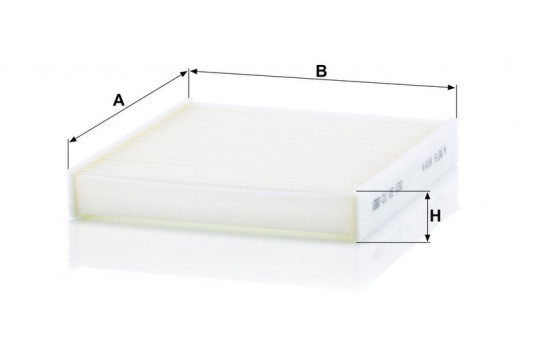 Filter, interior air CU 22 032 MANN-FILTER, Image 3