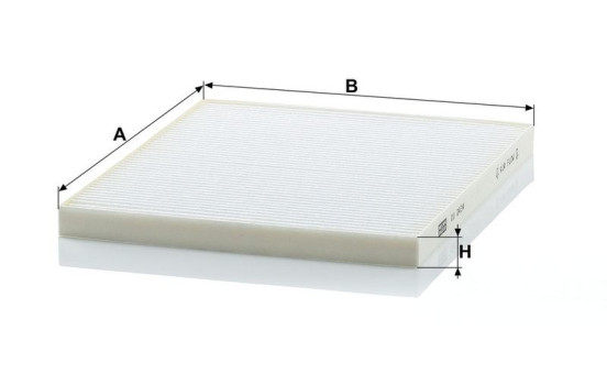 Filter, interior air CU 2434 Mann, Image 3