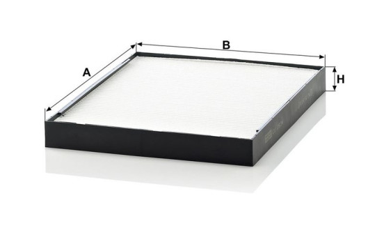 Filter, interior air CU 2634 Mann, Image 3