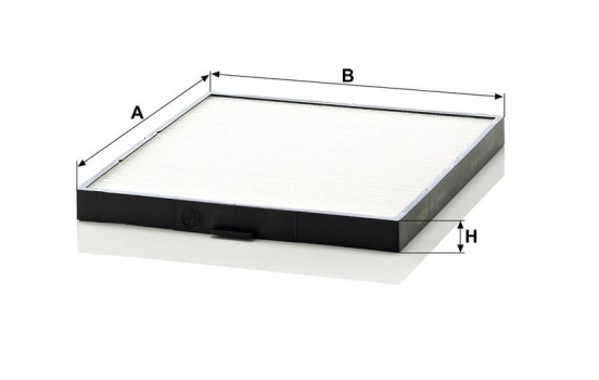 Filter, interior air CU 2640 Mann, Image 3