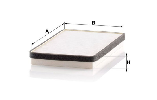 Filter, interior air CU 2650 Mann, Image 3