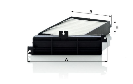 Filter, interior air CU 2709 Mann, Image 3