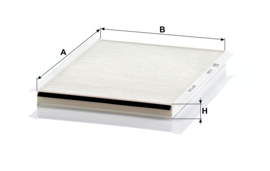 Filter, interior air CU 2839 Mann, Image 3