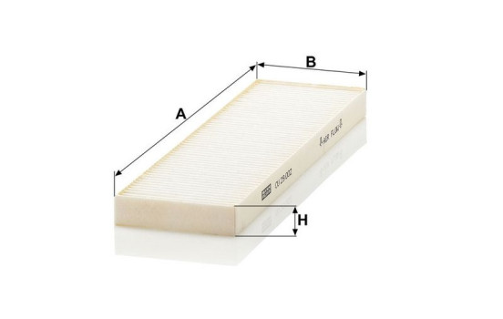 Filter, interior air CU 29 002-2 MANN-FILTER, Image 3