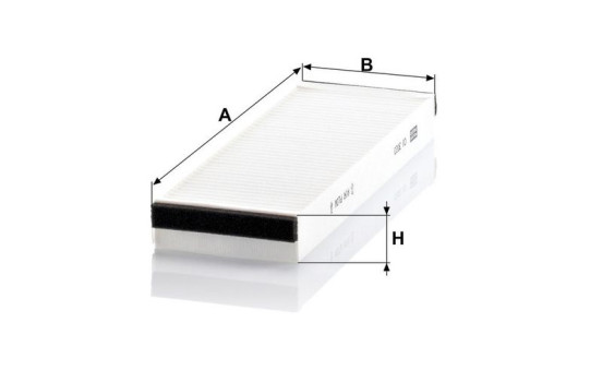 Filter, interior air CU 3023-2 Mann, Image 3