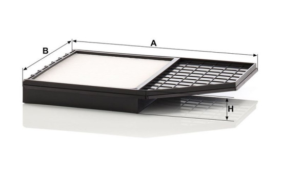 Filter, interior air CU 32 012/1 Mann, Image 4