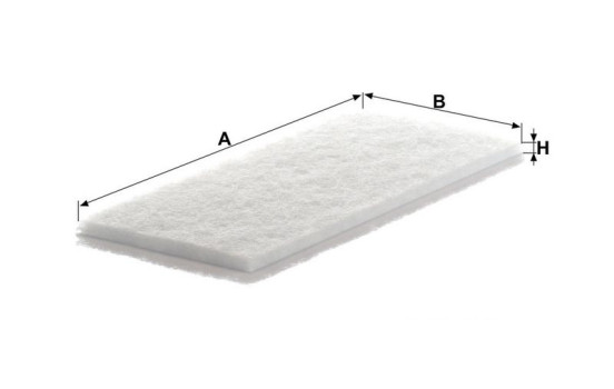 Filter, interior air CU 3243 (12) MANN-FILTER, Image 3