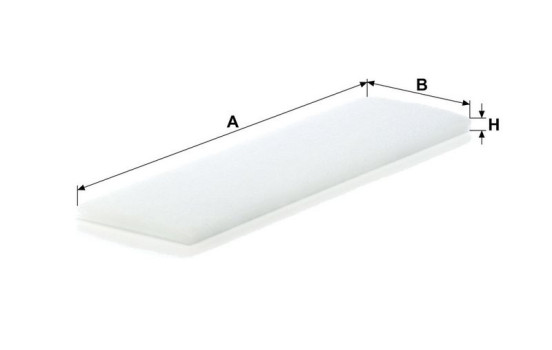 Filter, interior air CU 3403 (10) MANN-FILTER, Image 2