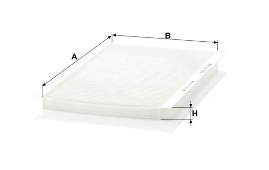 Filter, interior air CU 3455 Mann, Image 3