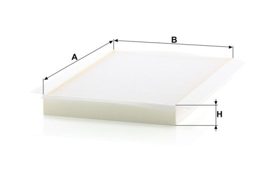 Filter, interior air CU 3569 Mann, Image 3