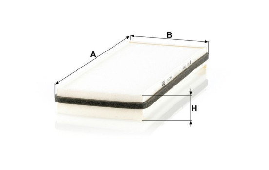 Filter, interior air CU 3840 Mann, Image 3