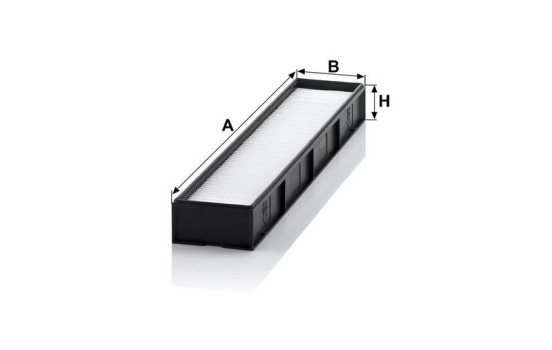Filter, interior air CU 5041 Mann, Image 3