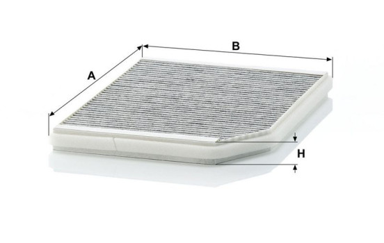 Filter, interior air CUK 2525 Mann, Image 3