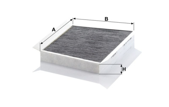 Filter, interior air CUK 3461/1 Mann, Image 3