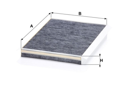Filter, interior air CUK 3780 Mann, Image 3