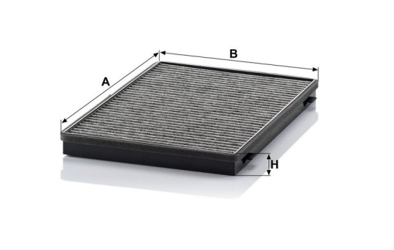 Filter, interior air CUK 3943 Mann, Image 3