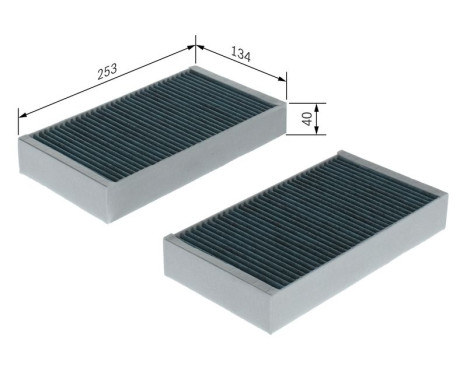 Filter, interior air FILTER+ A8560 Bosch, Image 5