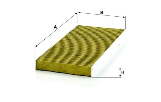 Filter, interior air Frecious Plus FP 3567 Mann, Image 3
