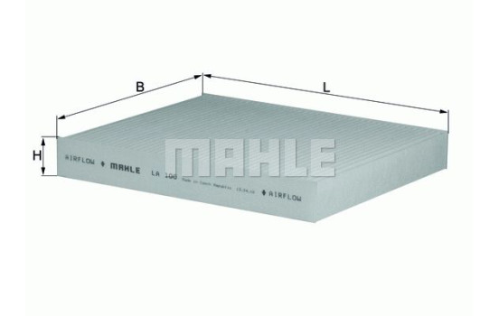 Filter, interior air LA 100 Mahle