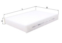 Filter, interior air LA 1173 Mahle