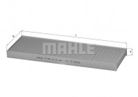 Filter, interior air LA 118 Mahle