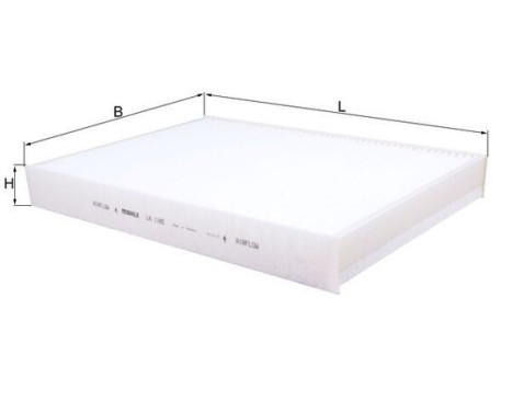 Filter, interior air LA 1185 Mahle