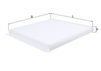 Filter, interior air LA 1274 Mahle