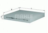 Filter, interior air LA 136 Mahle
