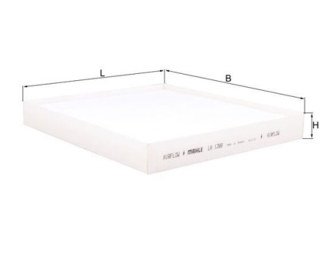 Filter, interior air LA 1399 Mahle