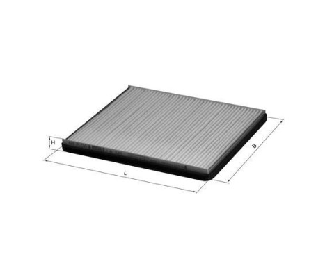 Filter, interior air LA 143 Mahle, Image 2