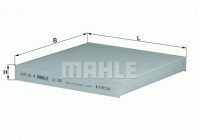 Filter, interior air LA 158 Mahle