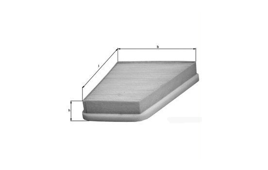 Filter, interior air LA 181 Mahle