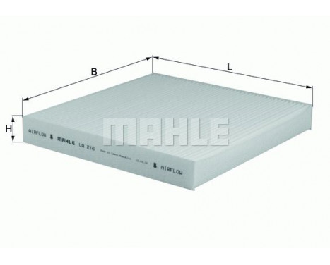 Filter, interior air LA 216 Mahle